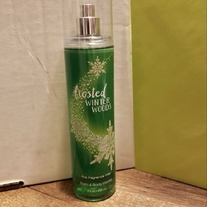 Bath & Body Works Frosted Winter Woods Retired Fragrance Spray